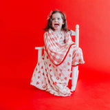 Three-Layer Quilt - Strawberry