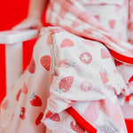 Three-Layer Quilt - Strawberry