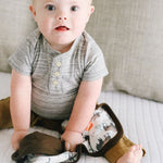 Three-Layer Security Blanket Set - Bison