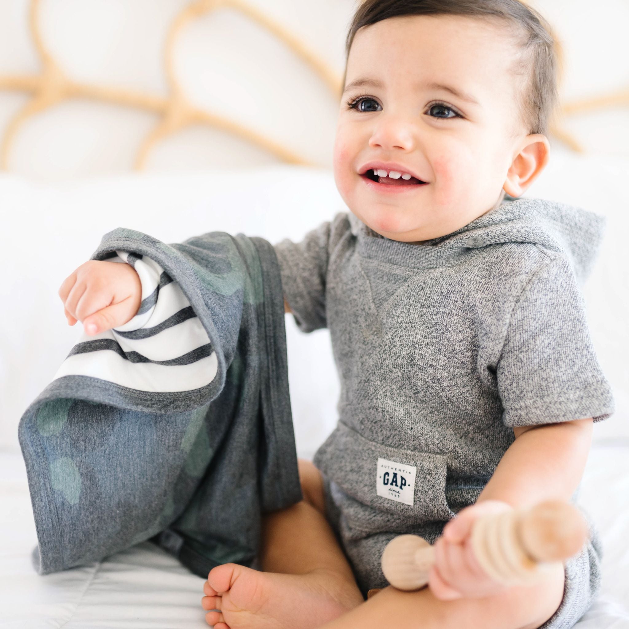Three-Layer Security Blanket Set - Hunter