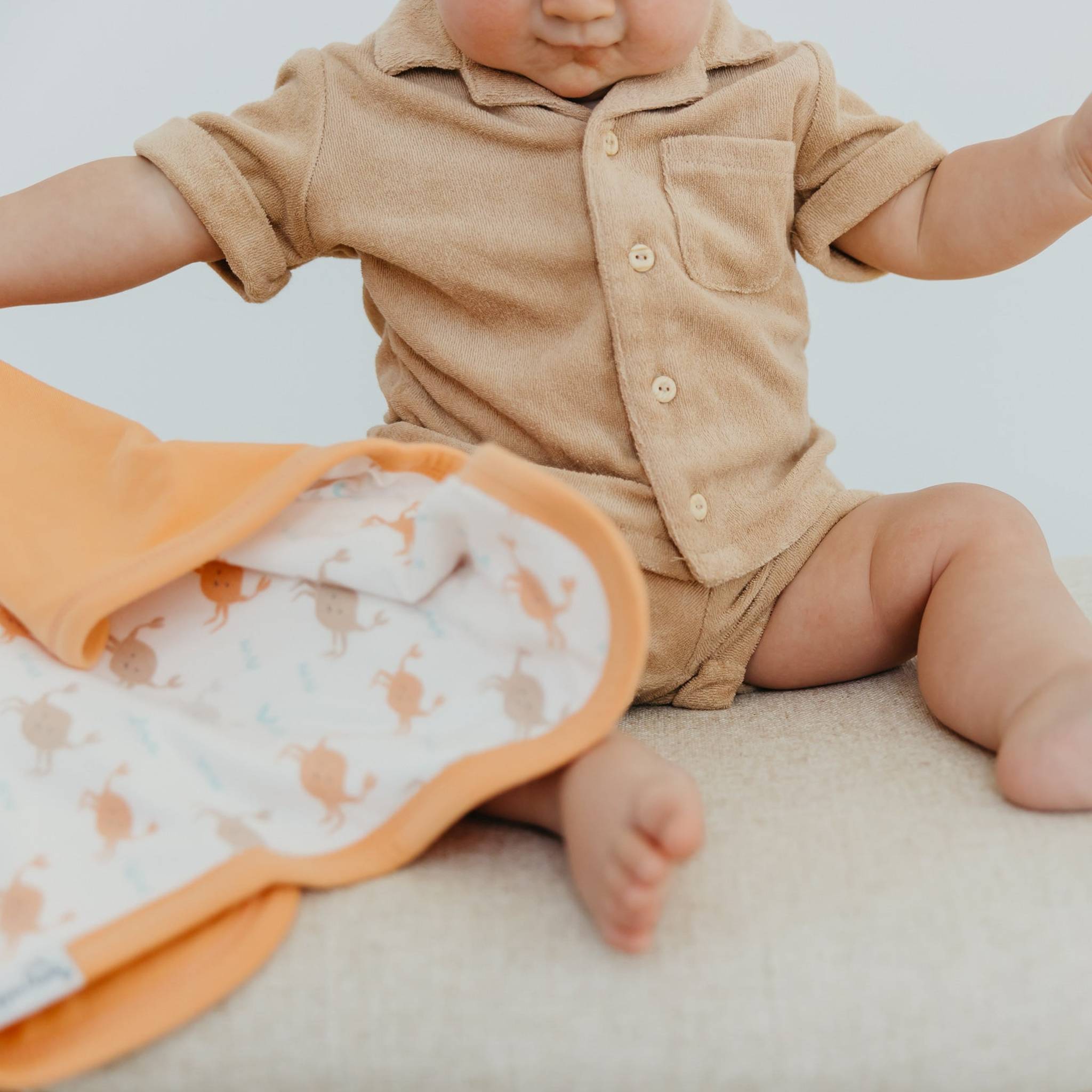 Three-Layer Security Blanket Set - Tide