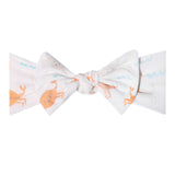 Knit Headband Bow - Tide
