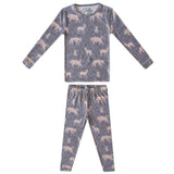 2pc Long Sleeve Pajama Set - Timber