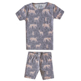 2pc Short Sleeve Pajama Set - Timber