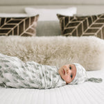 Top Knot Hat - Evergreen