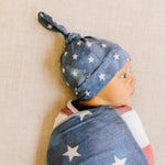Top Knot Hat - Patriot