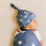 Top Knot Hat - Patriot