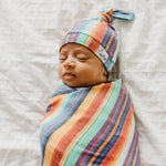 Top Knot Hat - Serape