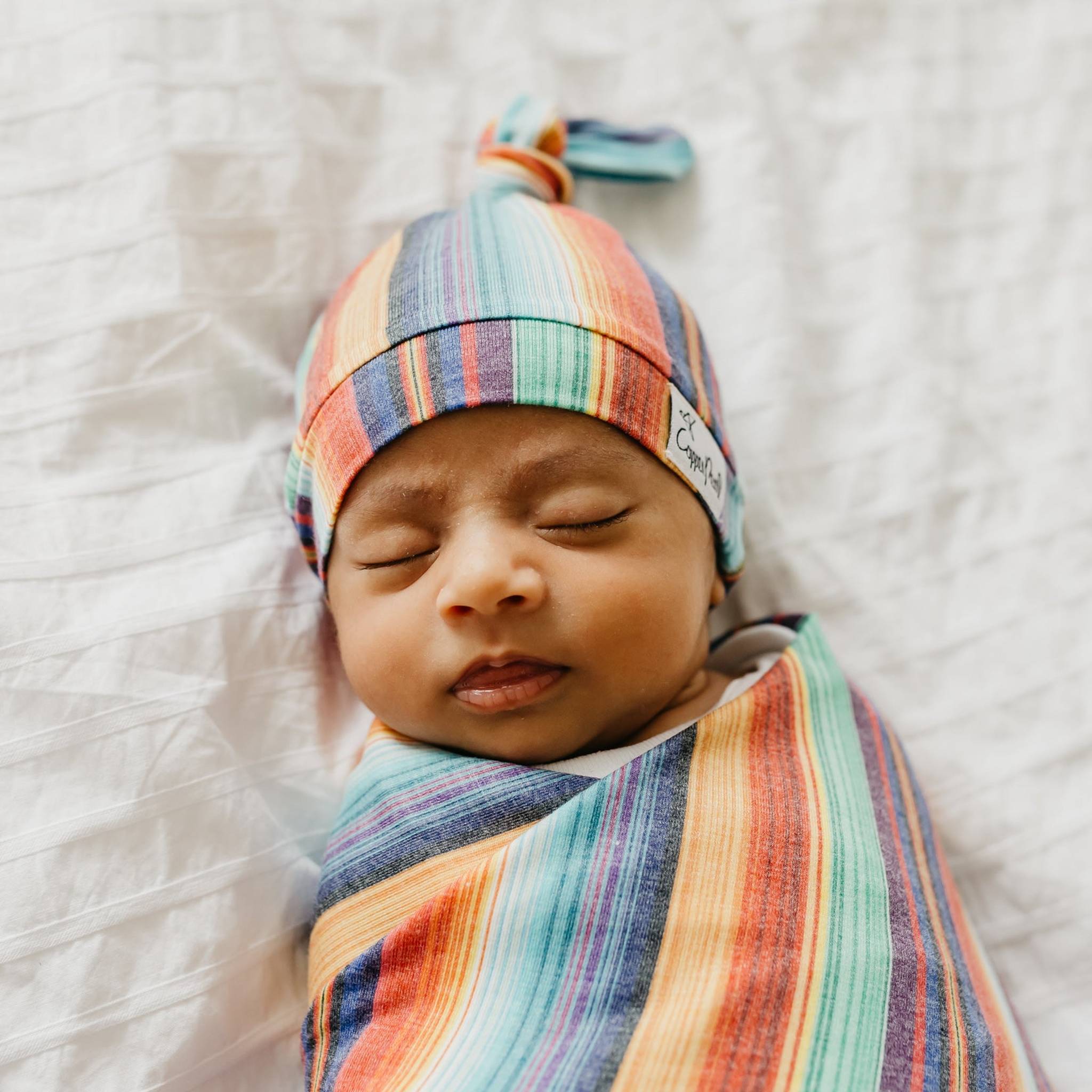 Top Knot Hat - Serape