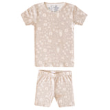 2pc Short Sleeve Pajama Set - Tracker