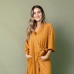 Women's Everyday Robe - Camel