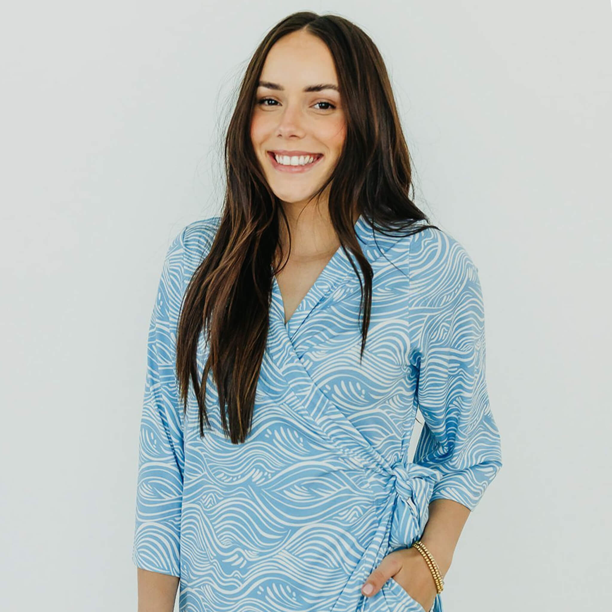 Women's Everyday Robe - Surf