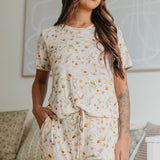 Bamboo Women's Short Sleeve Pajamas - Angelique