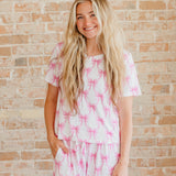 Bamboo Women's Short Sleeve Pajamas - Bow My Gosh