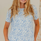 Bamboo Women's Short Sleeve Pajamas - Priscilla