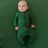 Zip-Up Footie Pajama - Alder