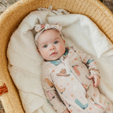 Zip-Up Footie Pajama - Cheyenne