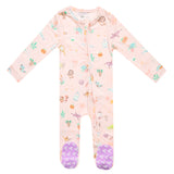Zip-Up Footie Pajama - Enchanted Friends