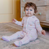 Zip-Up Footie Pajama - Enchanted Friends