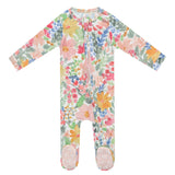 Zip-Up Footie Pajama - Lark