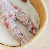 Bamboo Zip-Up Footie - Deborah