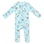 Bamboo Zip-Up Footie - Rocketeer