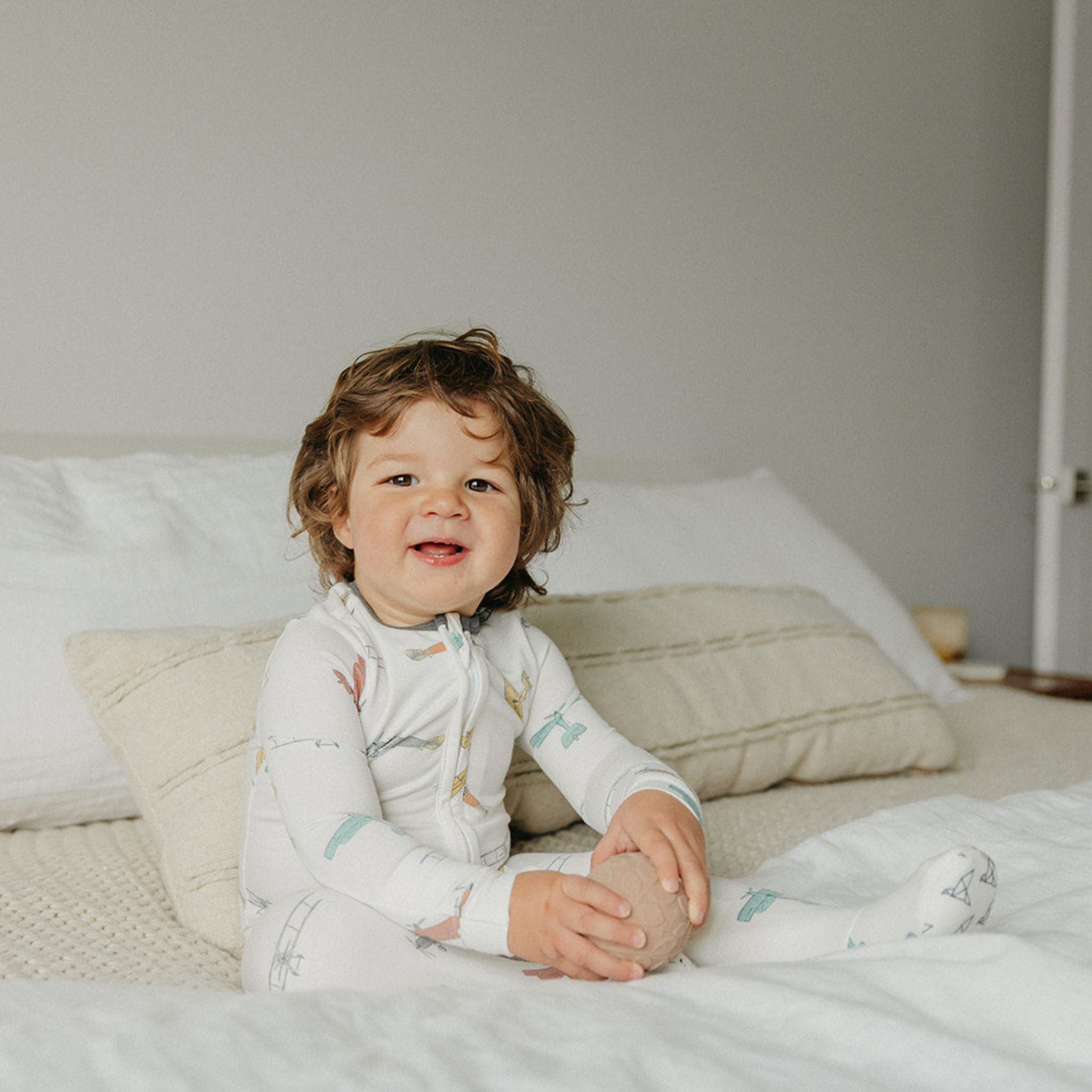 Zip-Up Footie Pajama - Ace