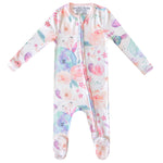 Zip-Up Footie Pajama - Bloom