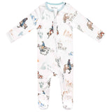 Zip-Up Footie Pajama - Boone
