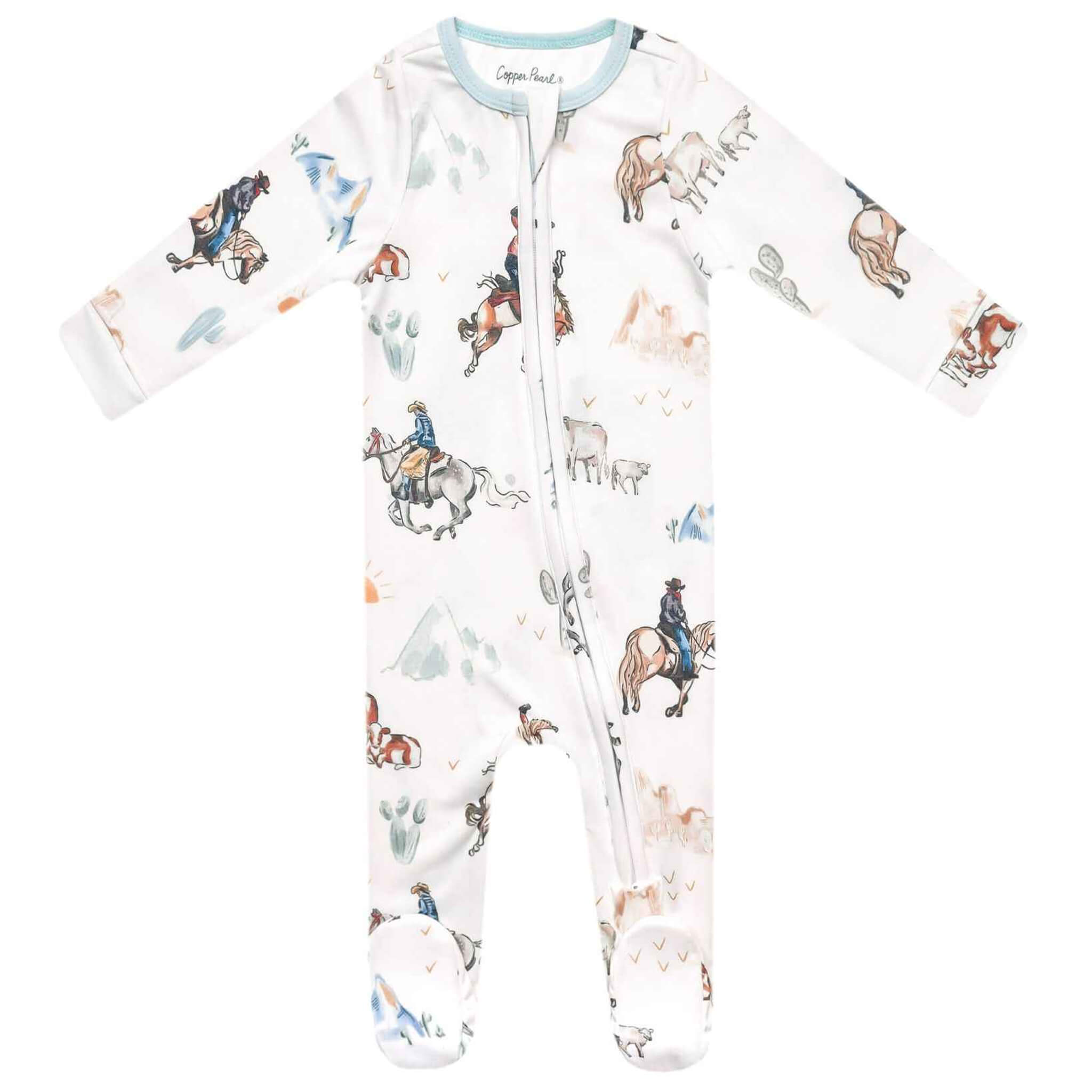 Zip-Up Footie Pajama - Boone