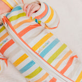 Zip-Up Footie Pajama - CoComelon Stripe
