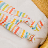 Zip-Up Footie Pajama - CoComelon Stripe