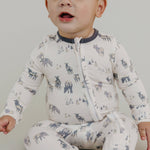 Zip-Up Footie Pajama - Cody