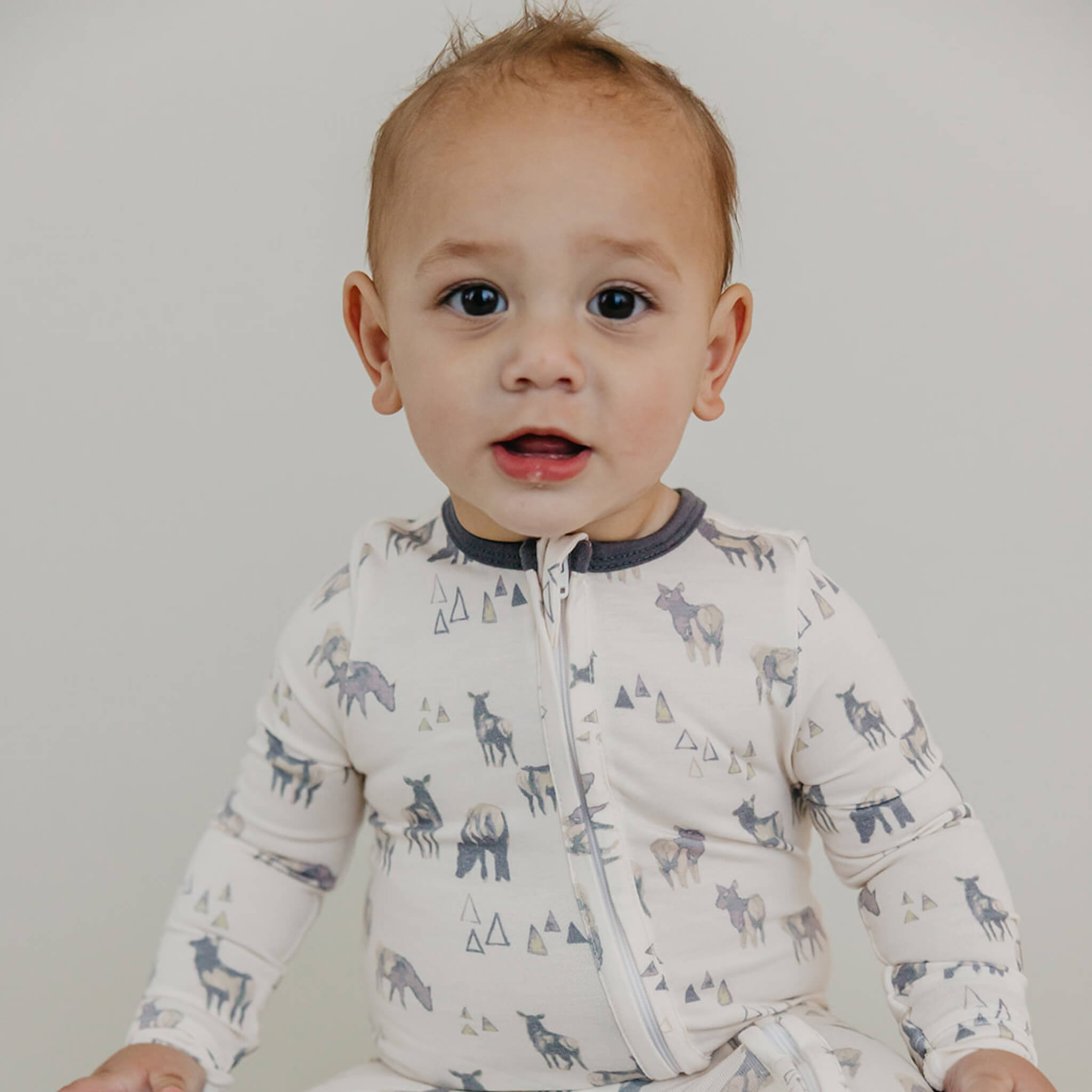 Zip-Up Footie Pajama - Cody