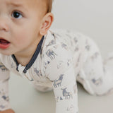 Zip-Up Footie Pajama - Cody