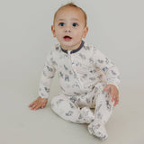 Zip-Up Footie Pajama - Cody