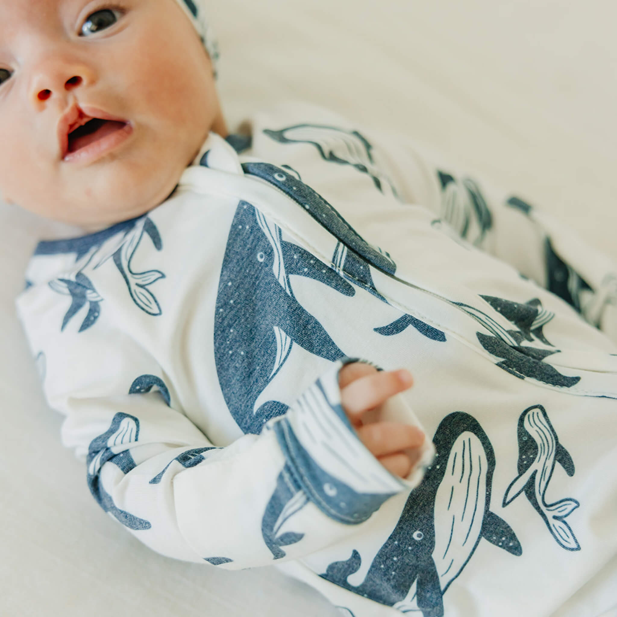 Zip-Up Footie Pajama - Cove