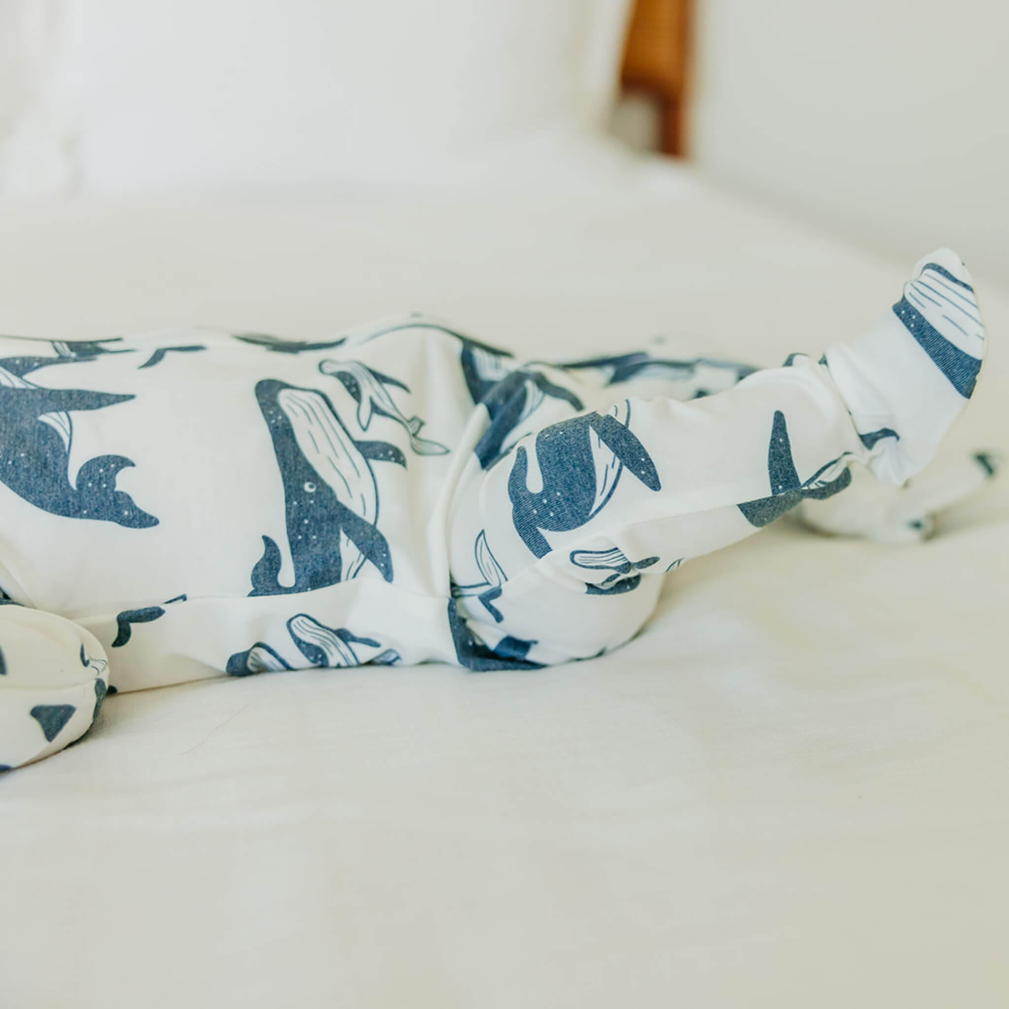 Zip-Up Footie Pajama - Cove