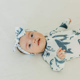 Zip-Up Footie Pajama - Cove