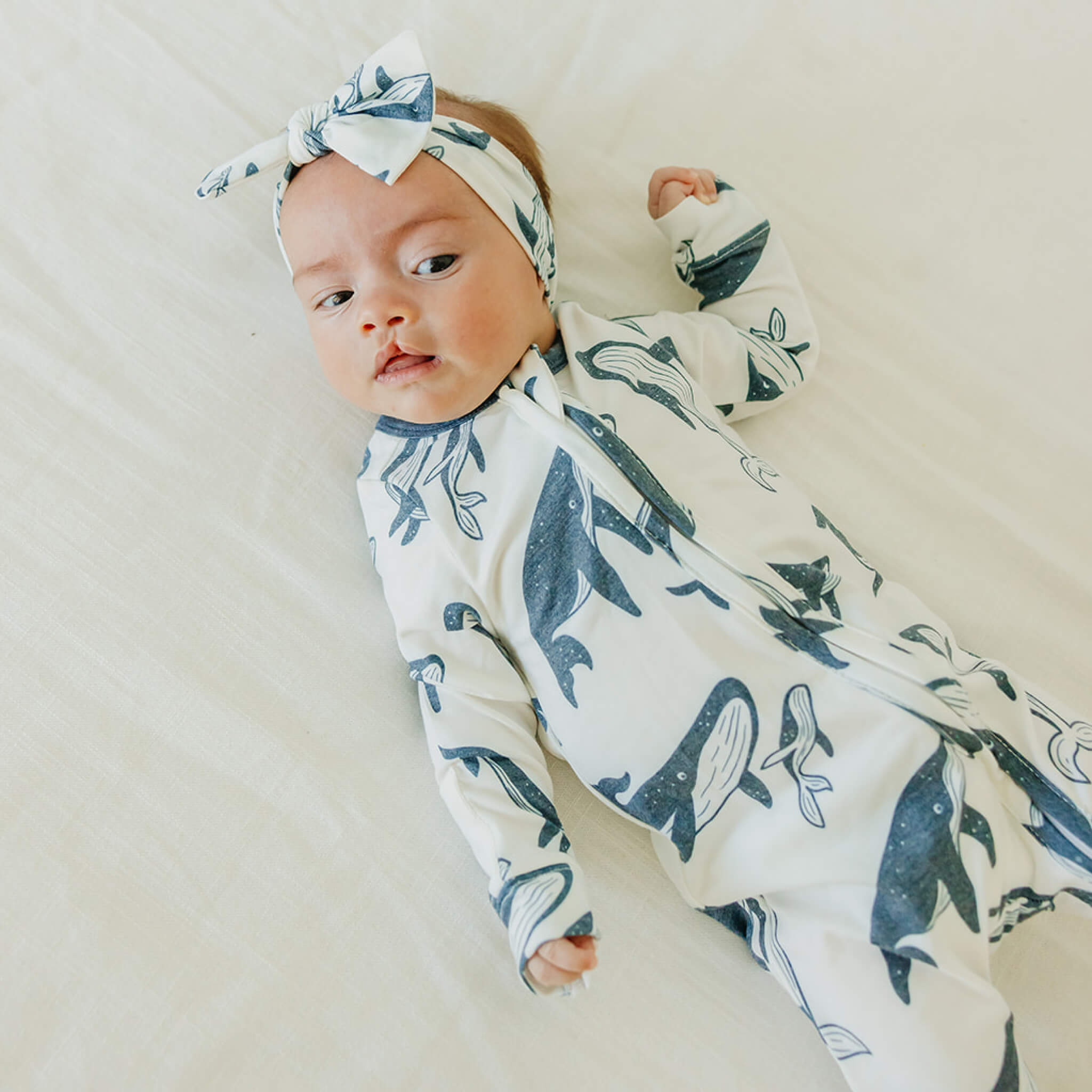 Zip-Up Footie Pajama - Cove