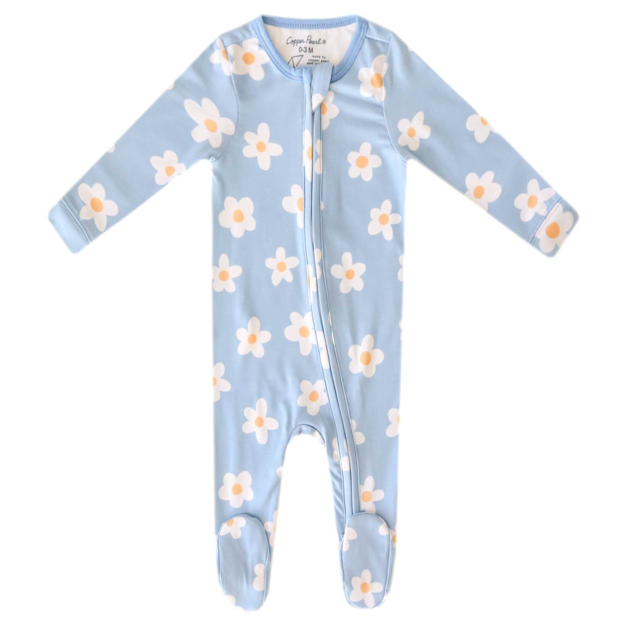 Zip-Up Footie Pajama - Della