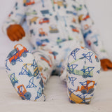 Zip-Up Footie Pajama - Diesel