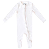 Zip-Up Footie Pajama - Dove