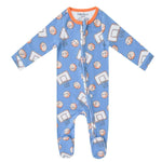 Zip-Up Footie Pajama - Dunk