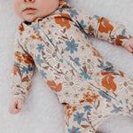Zip-Up Footie Pajama - Eden