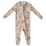 Zip-Up Footie Pajama - Eden