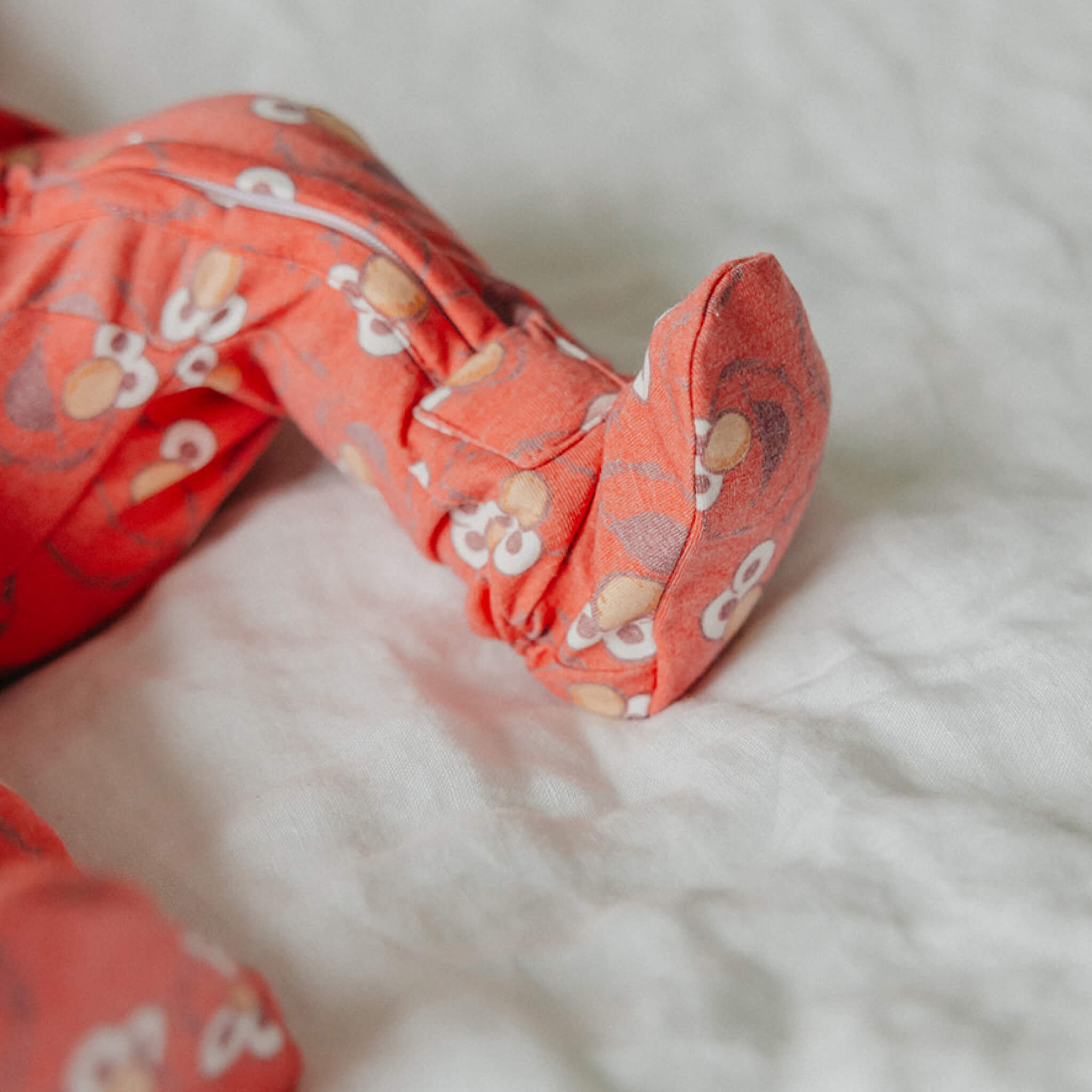 Zip-Up Footie Pajama - Elmo