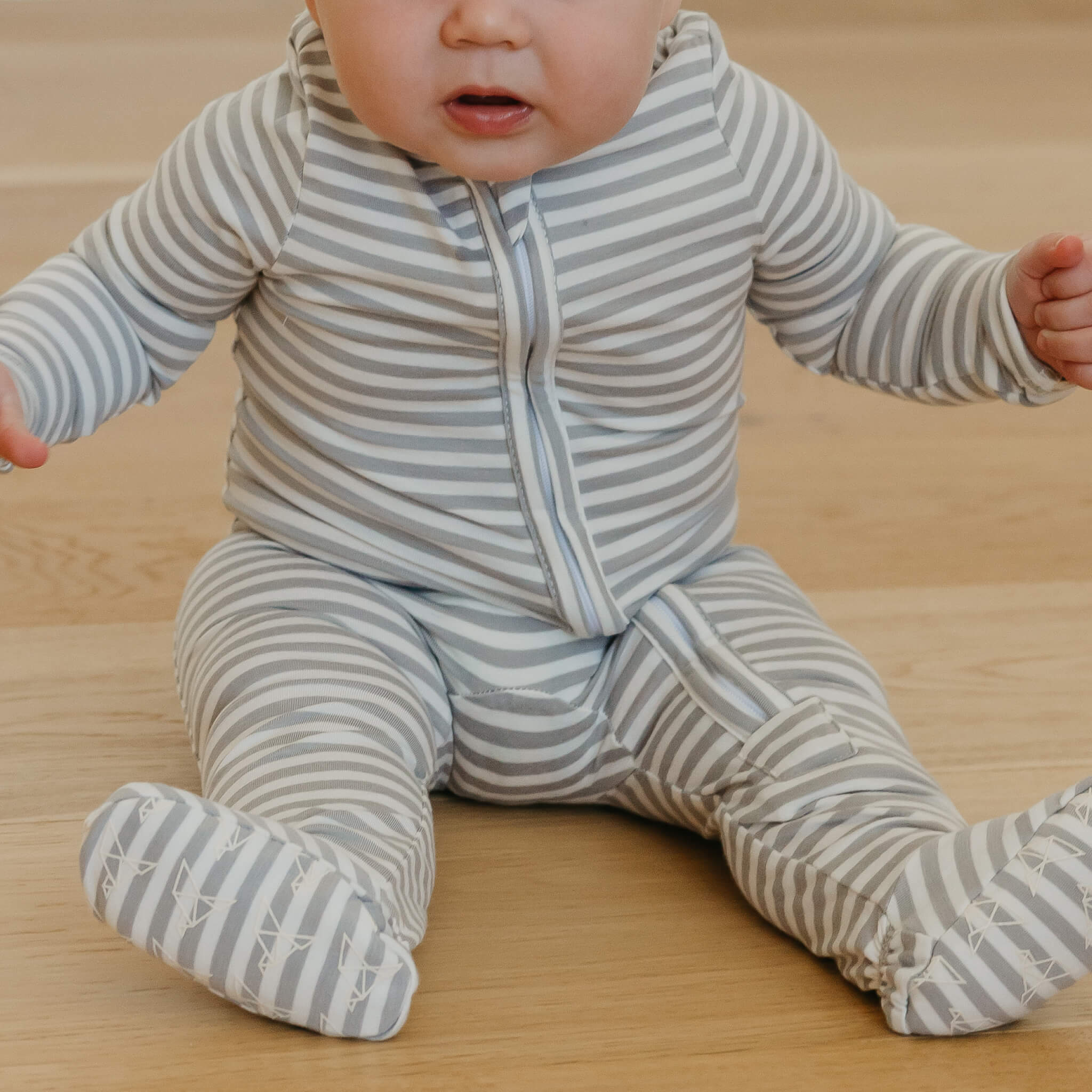 Zip-Up Footie Pajama - Everest