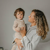 Zip-Up Footie Pajama - Fawn