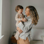 Zip-Up Footie Pajama - Fawn